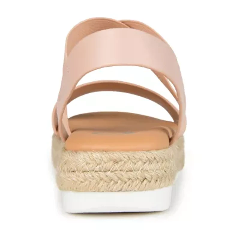 Journee Collection Womens Caroline Wedge Sandals