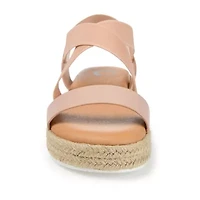 Journee Collection Womens Caroline Wedge Sandals