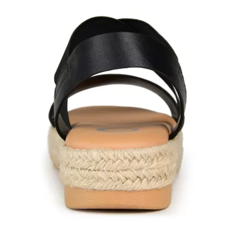 Journee Collection Womens Caroline Wedge Sandals