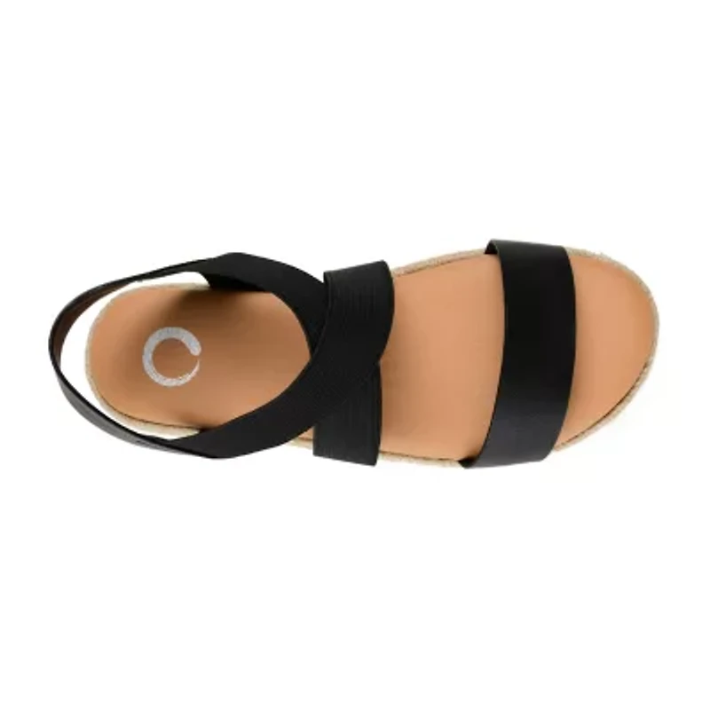 Journee Collection Womens Caroline Wedge Sandals
