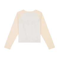 Roxy Big Kid Girls Crew Neck Long Sleeve Regular Fit Graphic T-Shirt