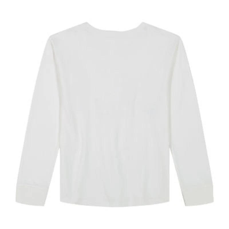 Roxy Big Kid Girls Crew Neck Long Sleeve Regular Fit Graphic T-Shirt