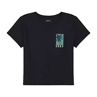 Roxy Big Kid Girls Crew Neck Short Sleeve Regular Fit Graphic T-Shirt