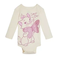 Baby Girls Marie Crew Neck Long Sleeve Bodysuit
