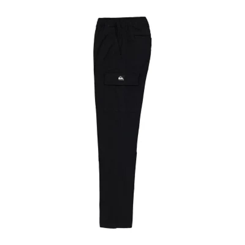 Quiksilver Big Kid Boys Drawstring Waist Straight Cargo Pant