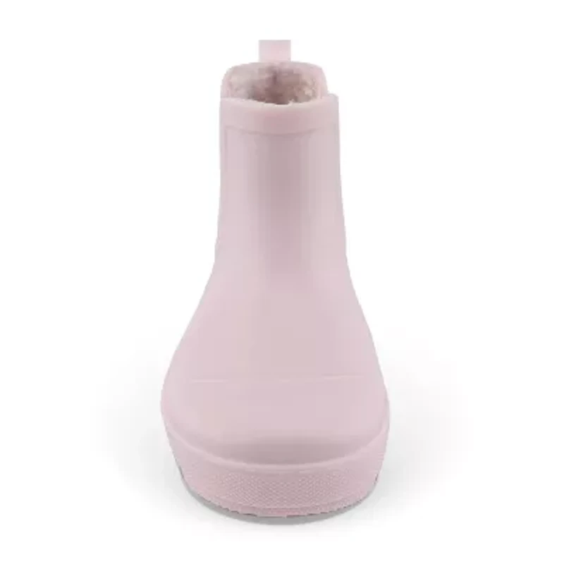 BEARPAW Toddler Chelsea Rain Boots with Faux-Fur Lining