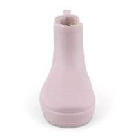 BEARPAW Toddler Chelsea Rain Boots with Faux-Fur Lining