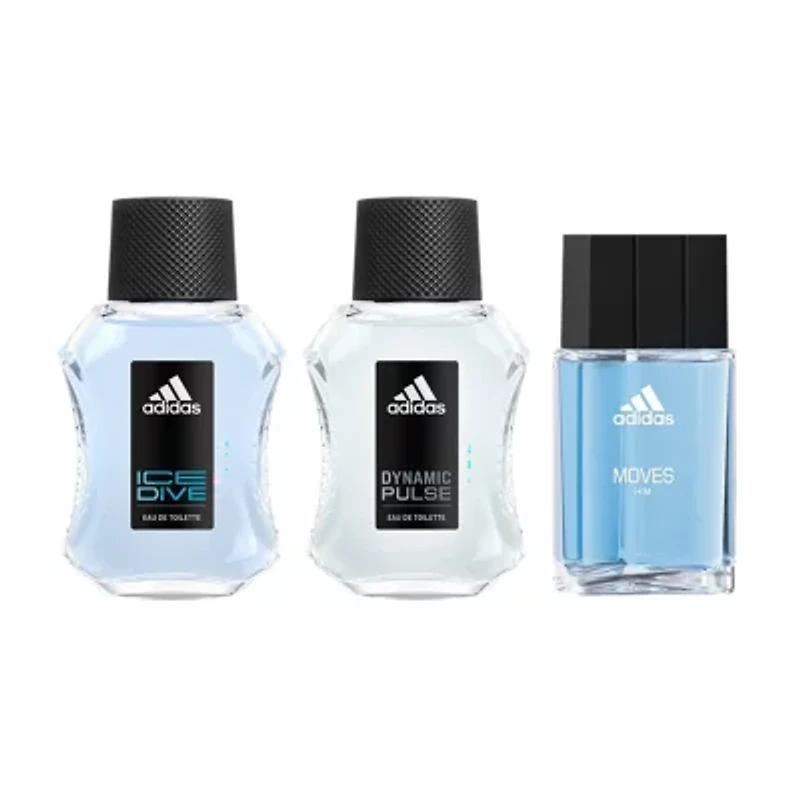 adidas Mens Omni Eau De Toilette 3-Pc Gift Set ($49 Value)