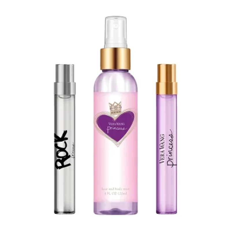 Vera Wang Princess + Rock Princess Eau De Toilette 3-Pc Gift Set ($31 Value)