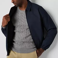 St. John's Bay Cable Mens Crew Neck Long Sleeve Pullover Sweater