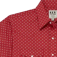 Ely Cattleman Mini Bandana Print Mens Short Sleeve Western Shirt