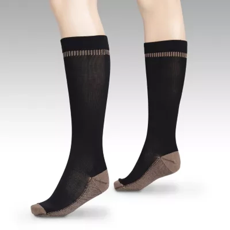 Travelon Copper Infused Large Compression Socks