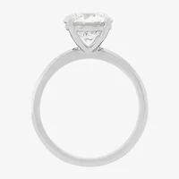 Womens 2 1/2 CT. T.W. Lab Grown White Diamond 14K Gold Round Solitaire Engagement Ring