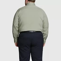 Van Heusen Comfort Performance Mens Big & Tall Classic Fit Stretch Fabric Wrinkle Free Long Sleeve Dress Shirt
