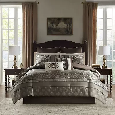 Madison Park Essentials Alexine 16-pc. Complete Bedding Set with Sheets