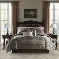 Madison Park Essentials Alexine 16-pc. Complete Bedding Set with Sheets