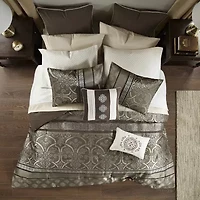 Madison Park Essentials Alexine 16-pc. Complete Bedding Set with Sheets