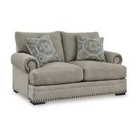 Signature Design by Ashley Galemore Loveseat in Neutral Gray Brown