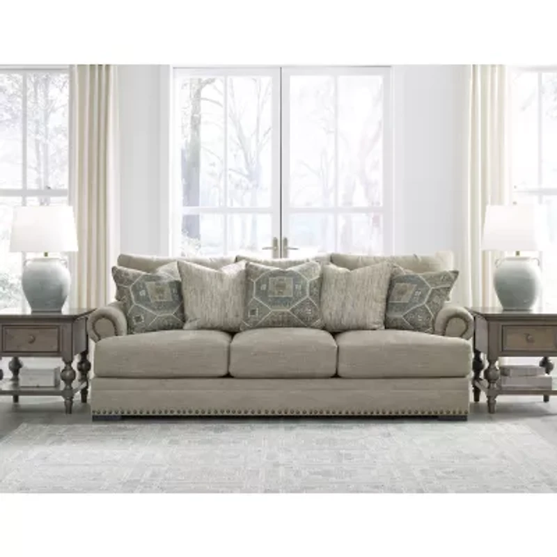 Signature Design by Ashley Galemore Sofa in Neutral Gray Brown