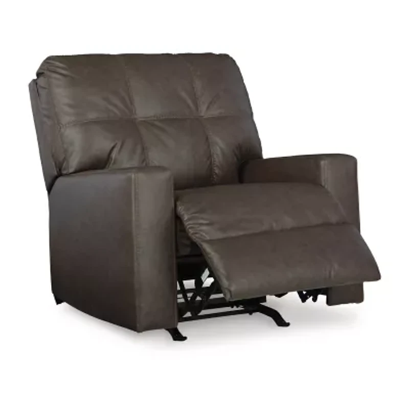 Signature Design by Ashley Barlin Mills Manual Rocker Recliner