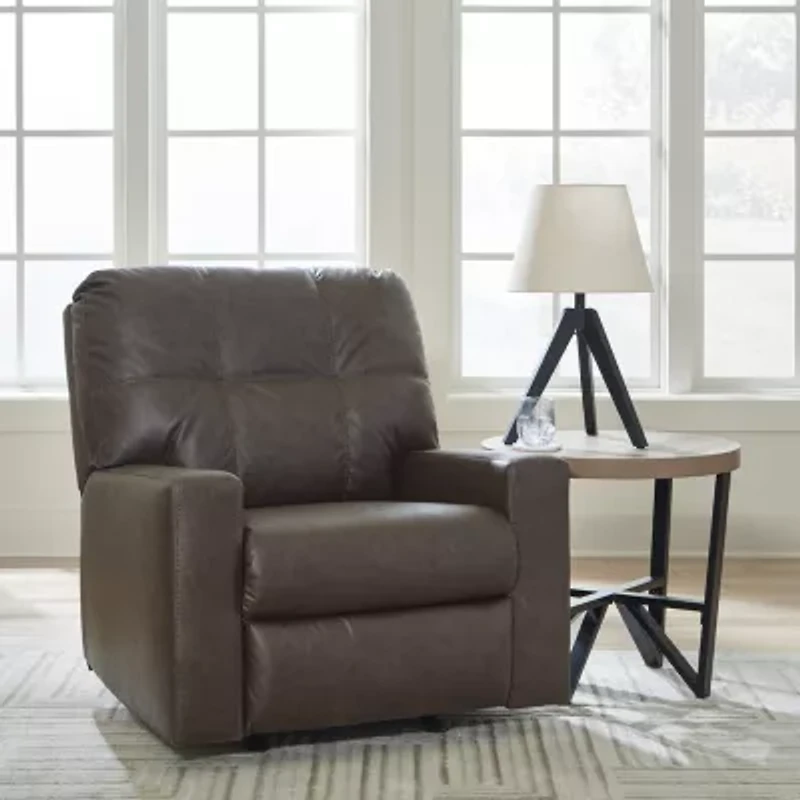 Signature Design by Ashley Barlin Mills Manual Rocker Recliner