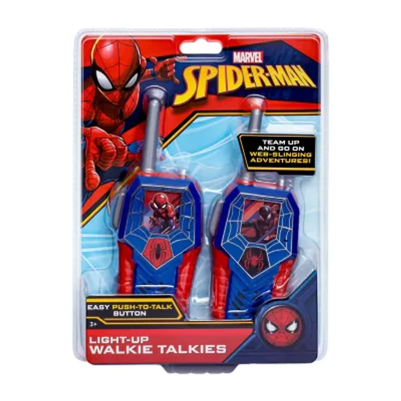 Disney Collection Spiderman Light Up Toy Walkie Talkies