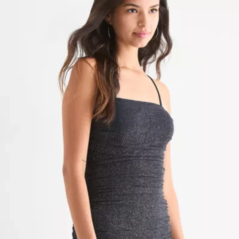 Radiante Couture Womens Sleeveless Juniors Bodycon Dress