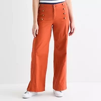 St. John's Bay Womens Tall Wide Leg Trouser