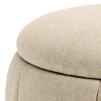 Linden Street Barlow 17" Upholstered Storage Ottoman