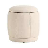 Linden Street Barlow 17" Upholstered Storage Ottoman