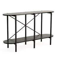 Linden Street Brentcove 47.5" Wood Top Console Table