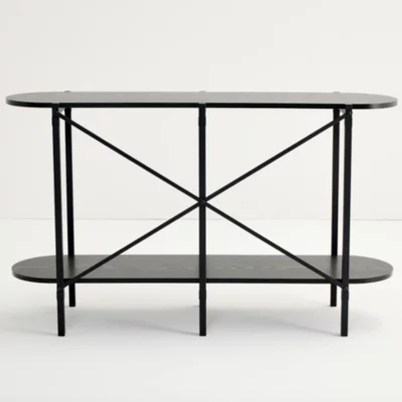 Linden Street Brentcove 47.5" Wood Top Console Table