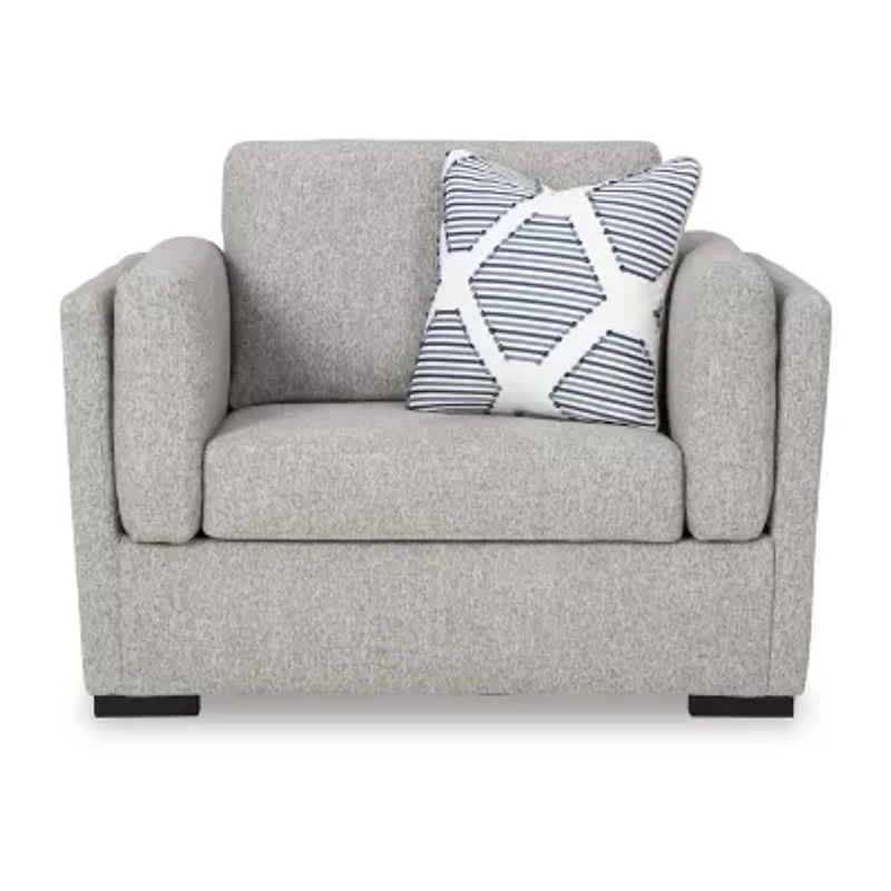 Signature Design by Ashley Evansley Upholstered Oversized Chair