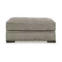 Signature Design by Ashley Galemore Ottoman in Neutral Gray Brown