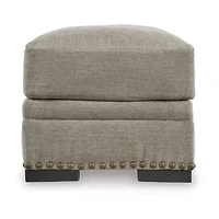 Signature Design by Ashley Galemore Ottoman in Neutral Gray Brown