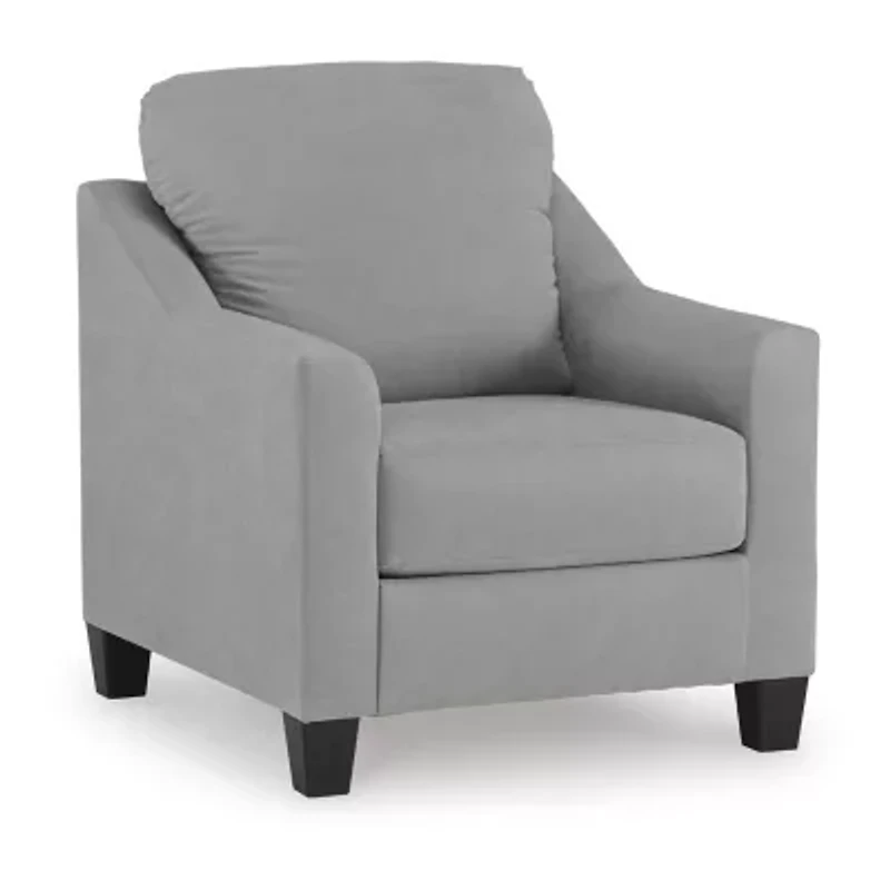 Signature Design by Ashley Adlai Upholstered Chair in Gray