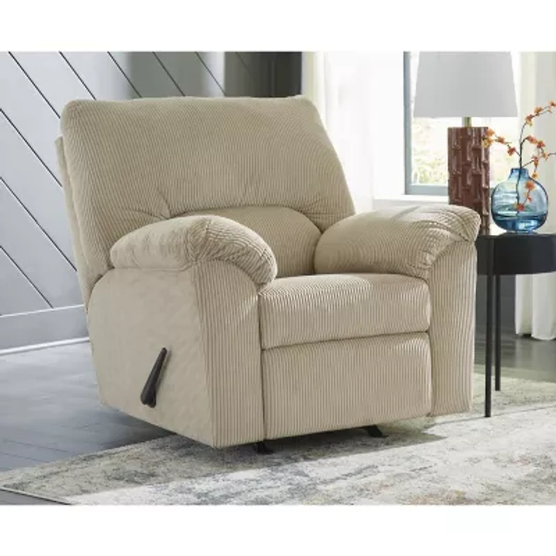 Signature Design by Ashley SimpleJoy Manual Rocker Recliner
