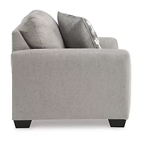 Signature Design by Ashley Avenal Park Upholstered Oversized Chair in Gray
