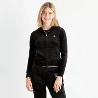Juicy By Couture Womens Hooded Lightweight Juniors Track Jacket