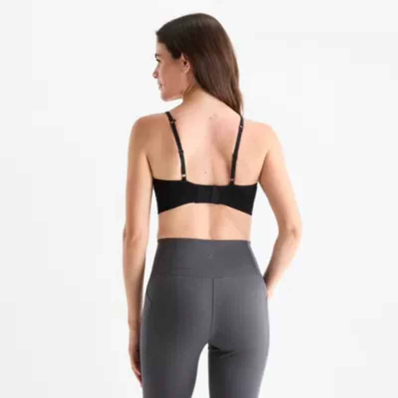 Xersion Womens Low Support Seamless Adjustable Sports Bra