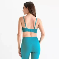 Xersion Womens Low Support Seamless Adjustable Sports Bra
