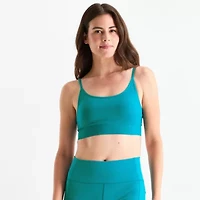 Xersion Womens Low Support Seamless Adjustable Sports Bra