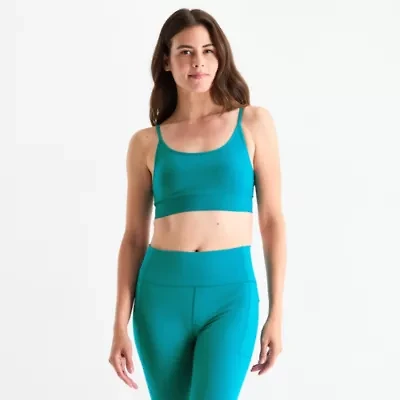 Xersion Womens Low Support Seamless Adjustable Sports Bra