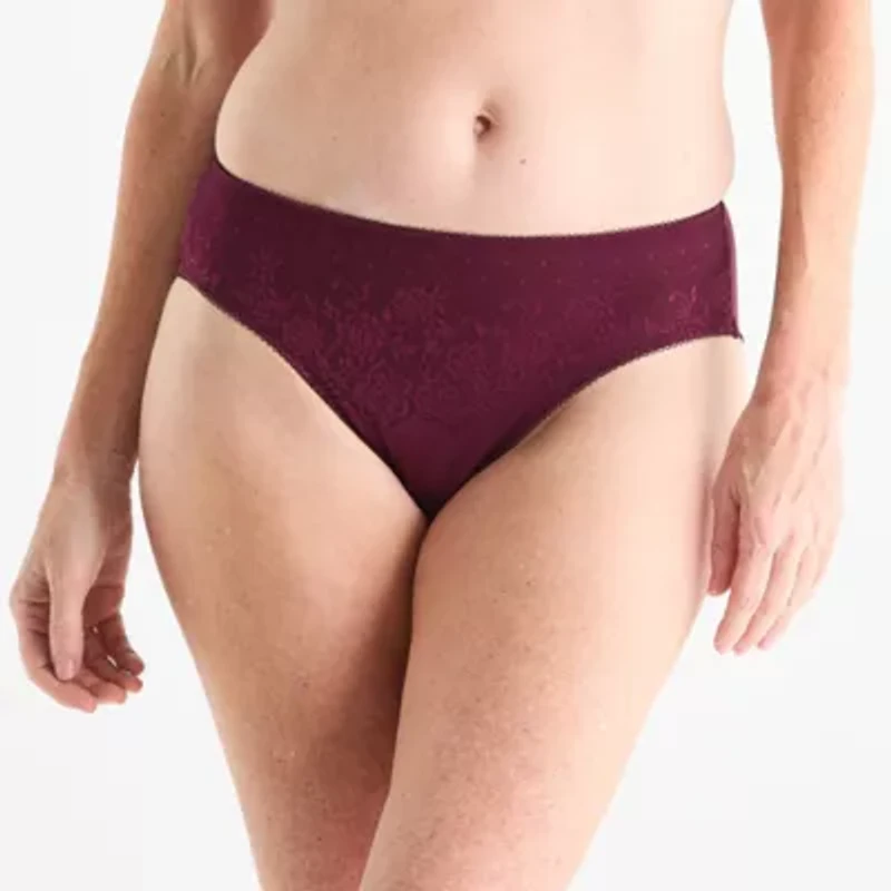 Liz Claiborne Smoothing Womens High Cut Panty 359402