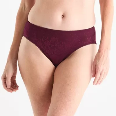 Liz Claiborne Smoothing Womens High Cut Panty 359402