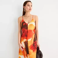 Worthington Womens Sleeveless Abstract Sundress