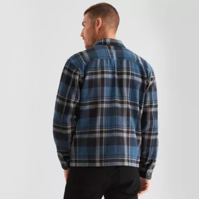 mutual weave Mens Midweight Shirt Jacket