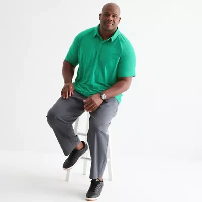 Xersion Activated Cooling Big and Tall Mens Regular Fit Short Sleeve Polo Shirt