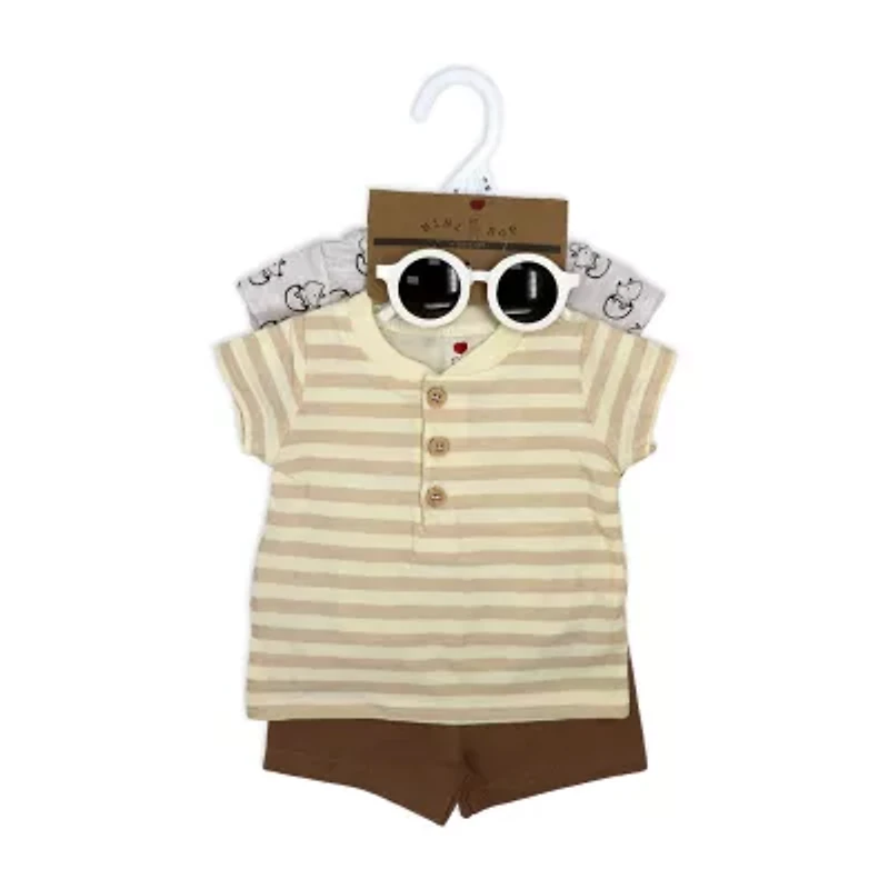 3 Stories Trading Company Boys 4-pc. Baby Clothing Set