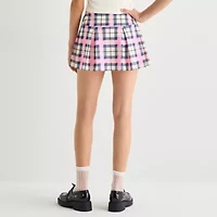Plaid Skirt Womens Juniors Hello Kitty Pleated